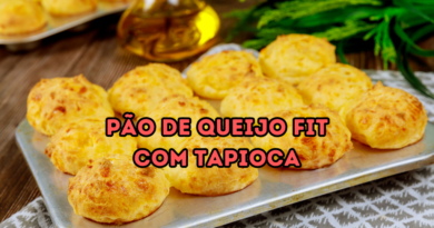 Pão de queijo fit com tapioca