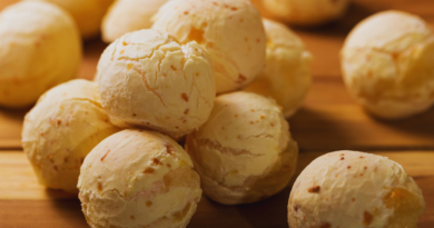 Pão de queijo fitness de batata doce