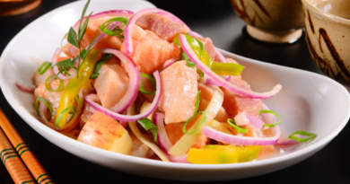 Ceviche de cogumelos